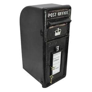 Buzón de correo irlandés para jardín, recubierto en negro, hecho a mano, resistente a la intemperie, para montaje en pared, precio asequible. - Product Image 5