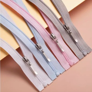 Wholesale Hot Sale No.3 Open-End Nylon <b>Zipper</b> Metal <b>Zipper</b> for Hoodie and Home Textiles - Product Image 2