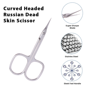 Meilleures Ciseaux à Cuticules pour Manucure, Lames Courbes Ultra-Fines Pointues, Ciseaux à Cuticules Professionnels en Acier Inoxydable par Bahasa Pro - Product Image 4