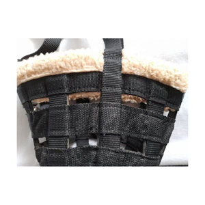 Wholesale Price Equestrian Supplies <b>Horse</b> <b>Grazing</b> <b>Muzzle</b> With Fleece - Product Image 1