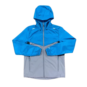 Sports Club Warm Up Training Uniform & <b>Tracksuit</b> Athletic Wear 2 Piece Windbreaker Set Lightweight Gym Apparel Jacket and Shorts - Product Image 4