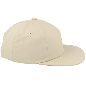 Casquettes de baseball personnalisées en laine mélangée de haute qualité, casquette snapback à visière plate avec sangle en cuir, casquette snapback 5 panneaux avec applique en feutre - Product Image 4