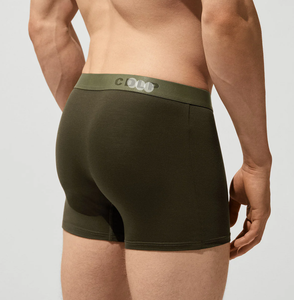Boxers pour hommes anti-odeur, écologiques, naturels, respirants, taille haute, 170 GSM, haute résistance à la décoloration, prix direct usine en gros - Product Image 3