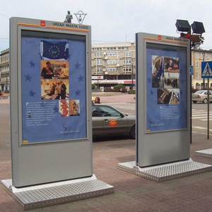 Treo tường treo loại nhôm hồ sơ <span class=keywords><strong>Snap</strong></span> Khung ảnh đôi bên siêu mỏng quảng cáo hộp Đèn - Product Image 5