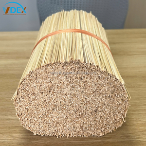 Bâtons de bambou blanchis ronds de haute qualité avec différentes tailles, y compris 8 '', 9'', 12 "pour la fabrication de bâtons d'encens - Product Image 5