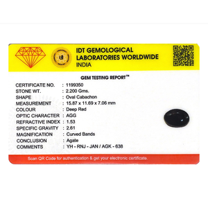 Loose Yemeni Aqeeq Gemstone 11 Carat Rough Cut for Fine Jewelry - Product Image 4