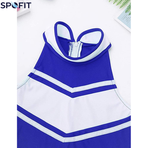 Meilleurs ensembles d'uniformes de cheerleading pour femmes, personnalisés, en gros, dernier design, transfert thermique, 100 % polyester, haute qualité - Product Image 6