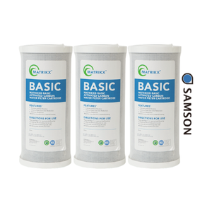 05 450 10 BASIC Filtro de Repuesto Universal de 10 Pulgadas para Reducción de Cloro, Sabor y Olor, Directo del Distribuidor - Product Image 1