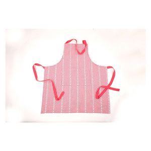 Red Cotton Kitchen Apron for Chef <b>Cooking</b> Restaurant Catering and Professional Workwear - Product Image 3