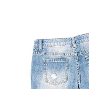 Fabricante de Jeans: Shorts de Mezclilla Casuales de Pierna Ancha para Mujer, de Cintura Alta, Lavados, Lisos y Holgados, Ideales para Verano - Product Image 6
