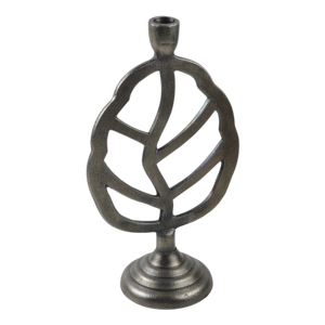 Supports de bougies faits à la main en aluminium coulé brut, design élégant, pour la maison, la villa, la vaisselle et les centres de table de mariage - Product Image 4