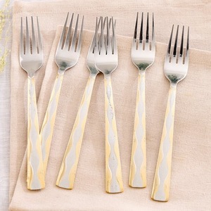Premium <b>Table</b> Styling Metal Cutlery Set <b>Spoon</b> Fork Serving Duo Crafted for Sophisticated Dining Presentation - Product Image 4