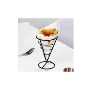 Cornet à glace en métal au design mignon pour la présentation alimentaire lors de mariages royaux, idéal pour une utilisation artisanale, au meilleur prix, artisanat naturel - Product Image 2