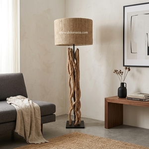 Liana, petite lampe sur pied jaune moderne, décorative pour la maison, la chambre à coucher, le salon, l'hôtel - Product Image 5