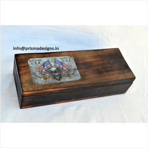 Caja Hexagonal de Madera al por Mayor con Tapa, Organizador Decorativo Rosa, Tarro de Almacenamiento Rústico de Madera para Joyas, Caja de Almacenamiento para Decoración de Mesa - Product Image 5