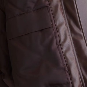 Chaqueta de Cuero Genuino de Piel de Vaca para Mujer, Estilo Motero, para Invierno - Product Image 4