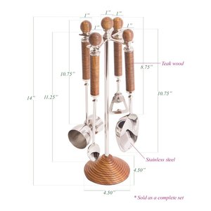 Ensemble de shaker à cocktails en acier inoxydable au design moderne avec finition élégante et kit complet de barman pour la maison, le bureau ou le bar - Product Image 6