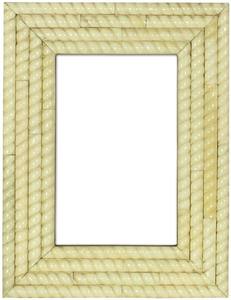 Luxury Handmade Oval Bone Inlay <b>Photo</b> <b>Frame</b> <b>Black</b> White Chevron Pattern Decorative Tabletop Picture <b>Frame</b> Home Hotel Wedding - Product Image 6