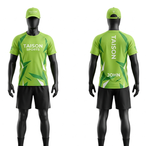 Maillot de tennis en polyester Dry Fit de qualité supérieure 180 GSM, bleu dégradé, col polo, sublimation, logo personnalisé - Product Image 6