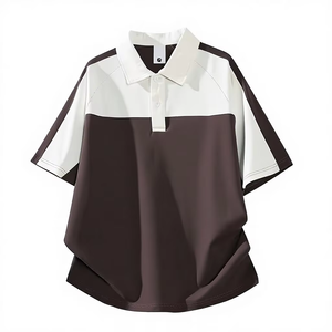 Latest Design Printed Knitted Jersey Men's Plus Size Summer Casual Shirts Breathable Eco-Friendly 100% Cotton Quick Dry - Product Image 1