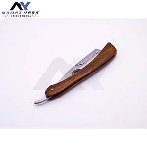 Navaja de Afeitar Profesional de Acero Inoxidable Personalizable con Bloqueo Giratorio, Mango de Aleación Metálica y Cuchilla Reemplazable para Afeitado Facial - Product Image 5