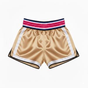 Pantalones Cortos de Muay Thai Transpirables y que Absorben la Humedad, de Spandex/Poliéster, para Entrenamiento de Combate, Ropa Deportiva Profesional - Product Image 1