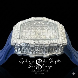 นาฬิกาเพชรสุดหรูสำหรับผู้ชายและผู้หญิง ดีไซน์โดดเด่น พร้อมลุคพรีเมียม ในราคาที่เข้าถึงได้ - Product Image 5