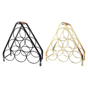 Moderno Estante de Metal Negro con Diseño de Viñedo para Almacenamiento de Vino, con Capacidad para 12 Botellas, de 3 Niveles, para el Hogar, la Cocina o el Bar - Product Image 4