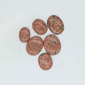 พลอยแกรนิตขัดเงาธรรมชาติทำมือ สำหรับทำเครื่องประดับ ขายส่งจำนวนมาก - Product Image 3