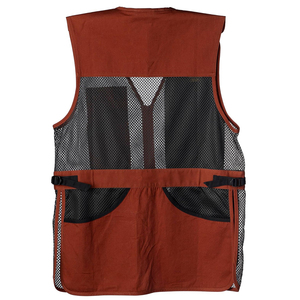 Gilet sans manches en tissu Oxford respirant et imperméable à motif uni pour la chasse en extérieur en hiver, avec logo personnalisé sur le devant - Product Image 2