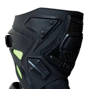 Meilleures bottes de moto unisexes élégantes, respirantes, coupe-vent, en cuir, imperméables, pour la course et le motocross - Product Image 4