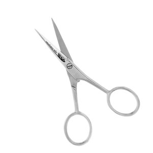 กรรไกรตัดปะสเตนเลสสตีลกรรไกรตัดขอบคิ้วแบบโค้งขนาดเล็กสำหรับฤดูใบไม้ผลิ - Product Image 1