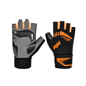 2026 High Quality Men's Women's Half-Finger Custom Style Leather <b>Gym</b> Gloves Palm Protection Lightweight Waterproof for <b>Weight</b> - Product Image 2