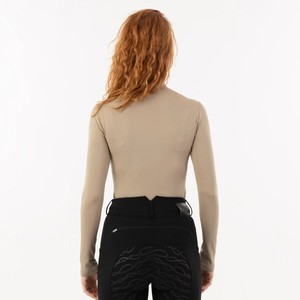High Quality 4way Stretch Horse Riding <b>Equestrian</b> Shirt Top Base Layer Competition Show Shirt Polo in Soft Feel Technical Fabric - Product Image 4