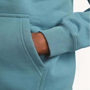เสื้อฮู้ดผู้ชาย สีพื้น ทรงโอเวอร์ไซส์ สวมใส่สบายๆ สำหรับฤดูใบไม้ร่วง ผ้าถักขนแกะ มีกระเป๋า ดีไซน์ทันสมัย ผลิตจากผ้าฝ้าย 100% - Product Image 4