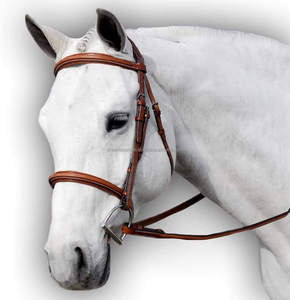 Bride en cuir souple de qualité supérieure pour cheval Produit de cheval incroyable - Product Image 2