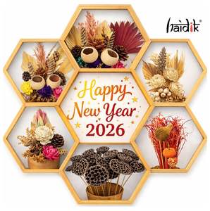 ZENX ช่อดอกไม้แห้งอินเดียรักษ์โลก รูปหัวใจ สำหรับตกแต่งบ้าน Lata214 ใช้ได้ทั้งภายใน/ภายนอกอาคาร สวยงามน่าทึ่ง - Product Image 2