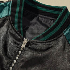 Nueva llegada, chaqueta Sukajan de moda con bordado colorido para hombre, reversible, estilo moderno para jóvenes. - Product Image 6