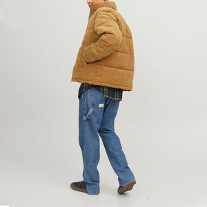 <b>Mens</b> Casual Quilted Puffer Coat <b>Lightweight</b> Warm Outerwear Zip Front Winter <b>Jacket</b> For Outdoor Activities And Everyday Wear - Product Image 5