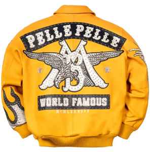 Blousons d'hiver en toile et cuir pour hommes avec col montant lavé, fermeture éclair, garniture en fourrure de mouton, respirants, grandes tailles, vente en gros - Product Image 3