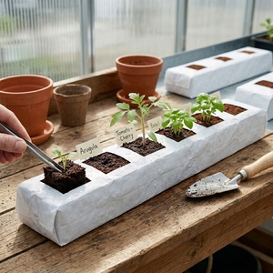 Bulk Biodegradable Reusable Plastic Coir Grow Bags-Hydroponics & Agriculture Use Mushroom Grow Black/White 100% PP - Product Image 6