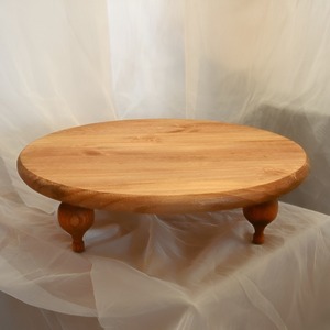 Traditional Wooden Cake Stand For Dessert Table Display With Classic Wooden Style And Smooth Surface Finish - Product Image 3