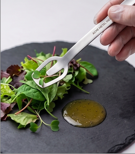 Modest Stainless Steel <b>Salad</b> <b>Tools</b> <b>Salad</b> Server With Simple Flat Handles Mirror Polish For Household Corporate Events And Buffet - Product Image 5