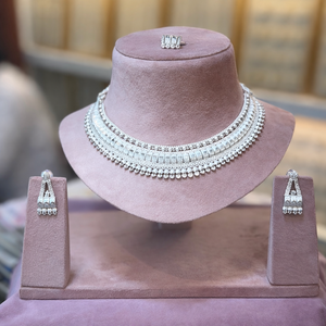 ชุดเครื่องประดับแฟชั่นชุบทอง24K สไตล์คลาสสิกดูไบสำหรับฝรั่งเศส - Product Image 5