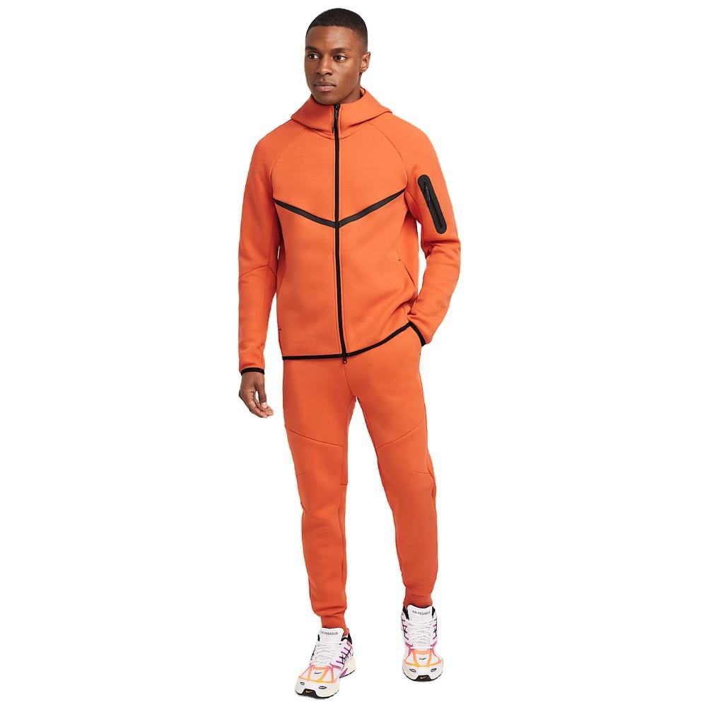 Ensemble Nike Tech Fleece Orange Nike Survetement Orange Pantalon