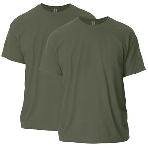 T-shirt pour homme 100% coton 180g, anti-plis, de luxe, coupe oversize et carrée, épaules tombantes, col montant vierge, design personnalisé, impression premium - Product Image 1