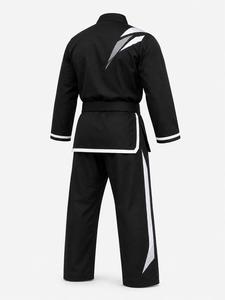Ensembles de judo unisexes pour adultes de haute qualité en gros OEM, couleurs personnalisées, rayures noires et blanches, évacuation de l'humidité, 100% coton - Product Image 5