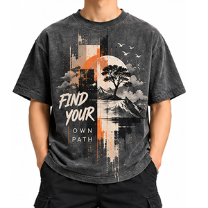Camisetas con Estampado Gráfico para Hombre al por Mayor para Marcas de Ropa - Product Image 1