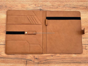 เคสหนังนิ่มขนาด A5 A4พร้อมกระเป๋าและอุปกรณ์จัดระเบียบเอกสาร - Product Image 5