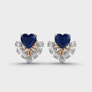 Hot Selling Dainty Diamond <b>Threader</b> <b>Earrings</b> in Gold Modern Style for Fashion Forward Looks and Layered <b>Earrings</b> for Sale - Product Image 2